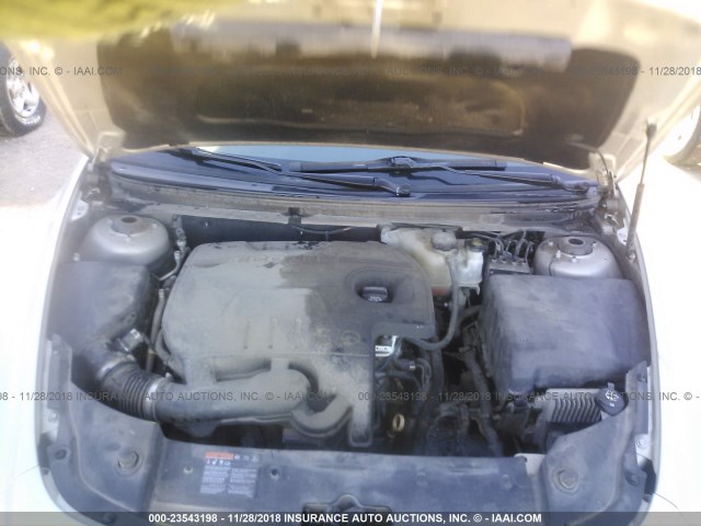 1G1ZC5EU4CF313666 - 2012 CHEVROLET MALIBU 1LT 米色 照片 10