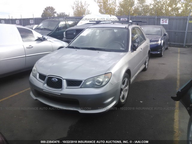 JF1GG676X6H821341 - 2006 SUBARU IMPREZA 2.5I SPORTS WAGON SILVER photo 2