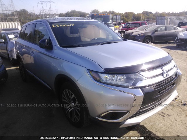 JA4AD2A34HZ006947 - 2017 MITSUBISHI OUTLANDER ES SILVER photo 1