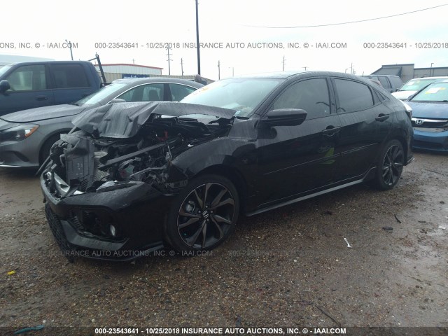 SHHFK7H42HU226122 - 2017 HONDA CIVIC SPORT 黑色 照片 2