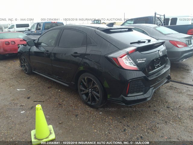 SHHFK7H42HU226122 - 2017 HONDA CIVIC SPORT 黑色 照片 3