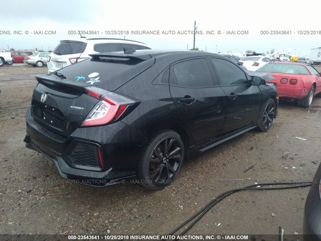 SHHFK7H42HU226122 - 2017 HONDA CIVIC SPORT 黑色 照片 4