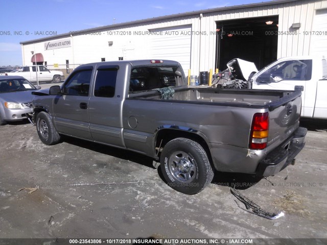 2GCEC19T4Y1141072 - 2000 CHEVROLET SILVERADO C1500 Pewter photo 3