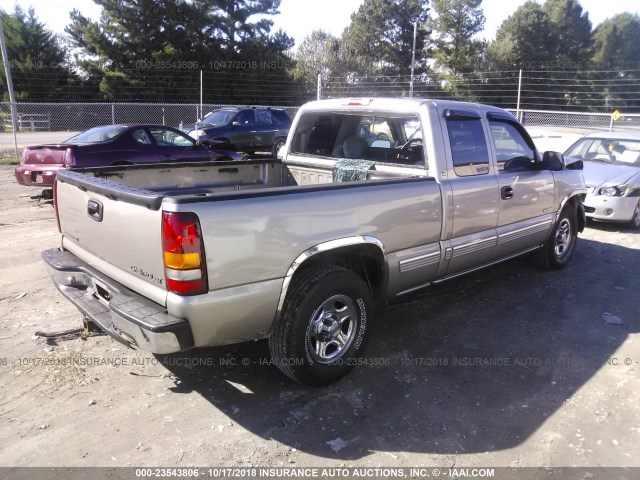 2GCEC19T4Y1141072 - 2000 CHEVROLET SILVERADO C1500 Pewter photo 4