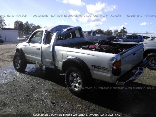 5TEWN72N13Z158719 - 2003 TOYOTA TACOMA XTRACAB SILVER photo 3