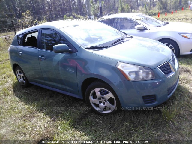 5Y2SP67829Z452317 - 2009 PONTIAC VIBE BLUE photo 1