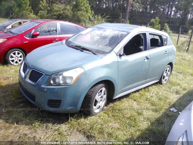 5Y2SP67829Z452317 - 2009 PONTIAC VIBE BLUE photo 2