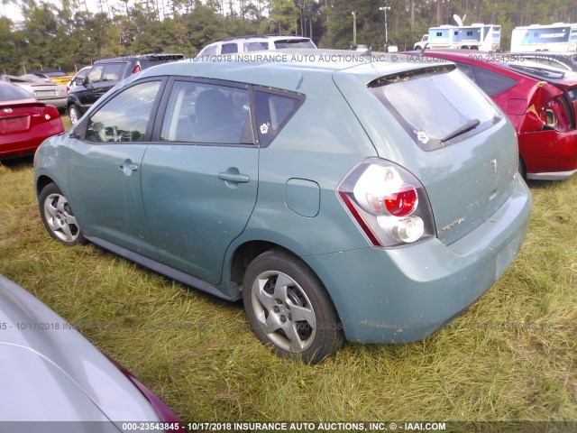 5Y2SP67829Z452317 - 2009 PONTIAC VIBE BLUE photo 3