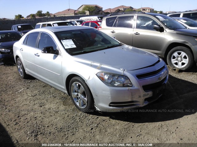 1G1ZD5E05CF290697 - 2012 CHEVROLET MALIBU 2LT SILVER photo 1