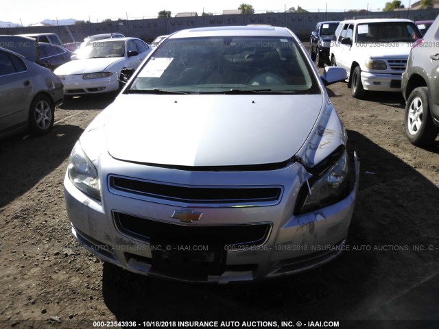 1G1ZD5E05CF290697 - 2012 CHEVROLET MALIBU 2LT SILVER photo 6