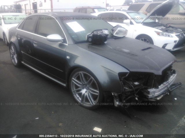 WUARU78E47N902509 - 2007 AUDI RS4 QUATTRO GRAY photo 1