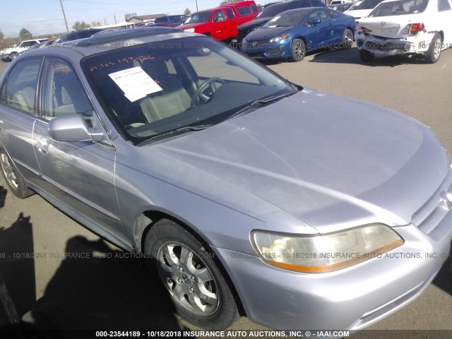 JHMCG56661C010130 - 2001 HONDA ACCORD EX GRAY photo 1