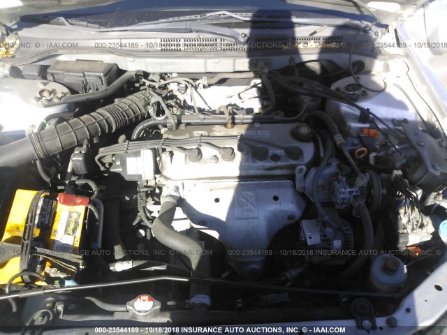 JHMCG56661C010130 - 2001 HONDA ACCORD EX GRAY photo 10