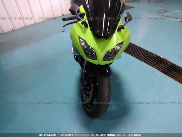 JKAZX4R15BA028745 - 2011 KAWASAKI ZX600 R GREEN photo 5