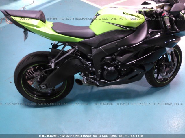 JKAZX4R15BA028745 - 2011 KAWASAKI ZX600 R GREEN photo 8