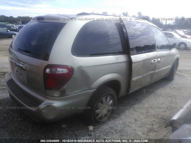 2A4GP54LX6R716358 - 2006 CHRYSLER TOWN & COUNTRY TOURING GOLD photo 4