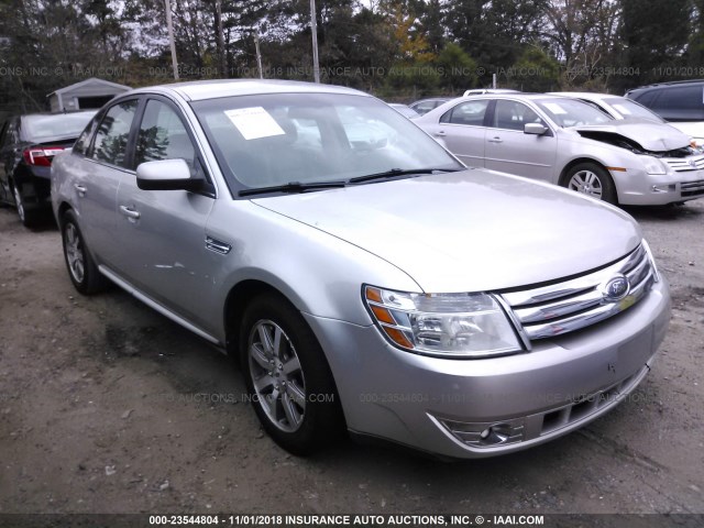 1FAHP24W98G110286 - 2008 FORD TAURUS SEL SILVER photo 1