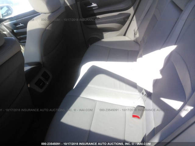 2HNYB1H67AH500739 - 2010 ACURA ZDX ADVANCE أبيض صورة 8