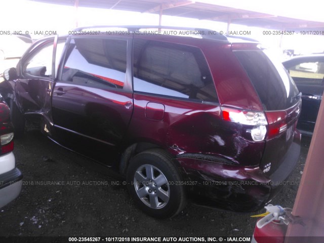 5TDZA23CX4S192925 - 2004 TOYOTA SIENNA CE/LE RED photo 3