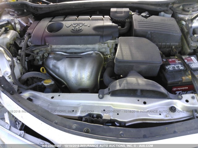 4T1BF3EK5BU166573 - 2011 TOYOTA CAMRY SE/LE/XLE 银色 照片 10