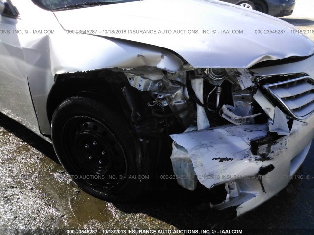 4T1BF3EK5BU166573 - 2011 TOYOTA CAMRY SE/LE/XLE 银色 照片 6