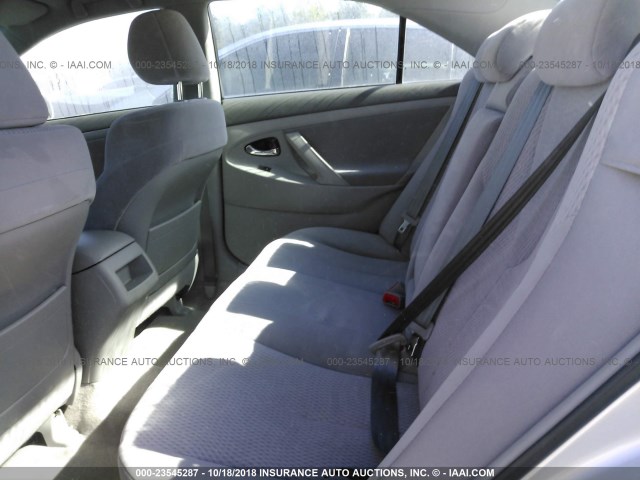 4T1BF3EK5BU166573 - 2011 TOYOTA CAMRY SE/LE/XLE 银色 照片 8