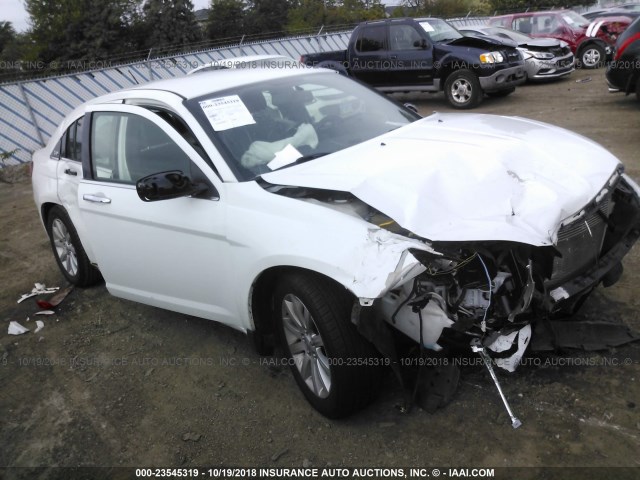 1C3CCBCG1EN183450 - 2014 CHRYSLER 200 LIMITED WHITE photo 1