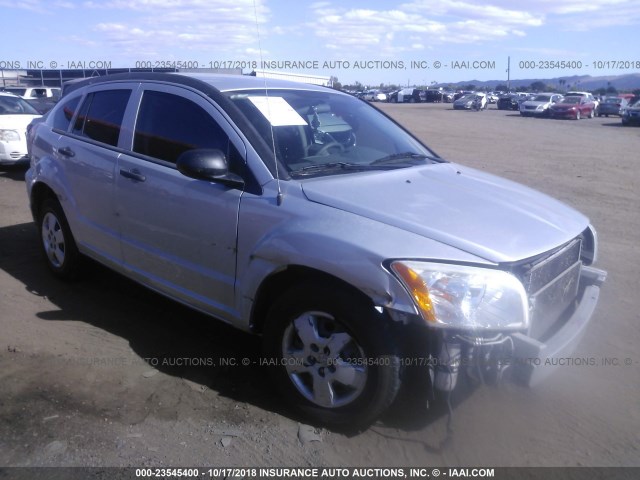 1B3HB28C17D331309 - 2007 DODGE CALIBER SILVER photo 1