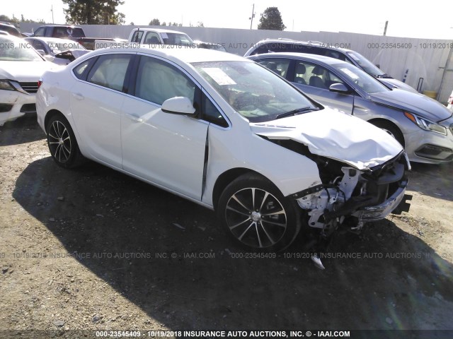 1G4PR5SK9H4100954 - 2017 BUICK VERANO SPORT TOURING WHITE photo 1