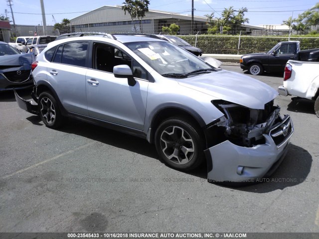 JF2GPACC5D1872777 - 2013 SUBARU XV CROSSTREK 2.0 PREMIUM SILVER photo 1