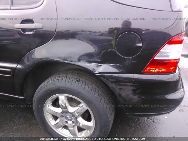 4JGAB57E44A489642 - 2004 MERCEDES-BENZ ML 350 BLACK photo 6