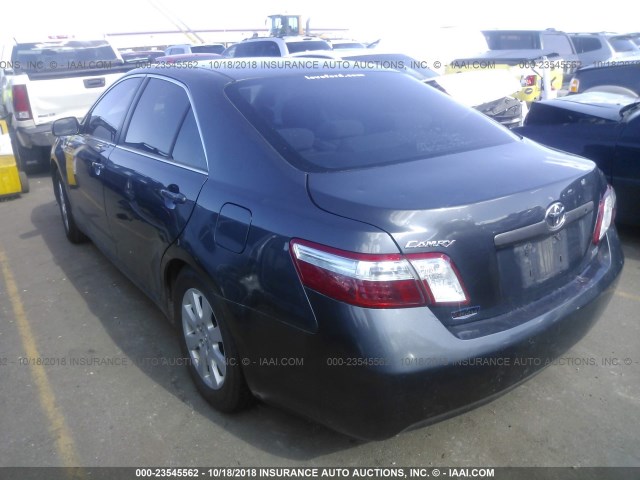 4T1BB46K69U062863 - 2009 TOYOTA CAMRY HYBRID GRAY photo 3