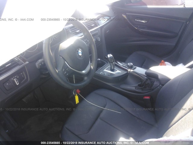WBA3C1G56ENR49765 - 2014 BMW 328 I SULEV BLACK photo 5