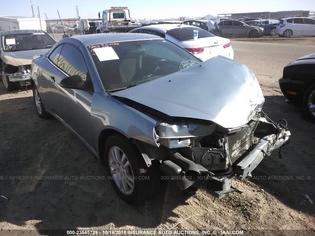 1G2ZH36N674127458 - 2007 PONTIAC G6 GT BLUE photo 1