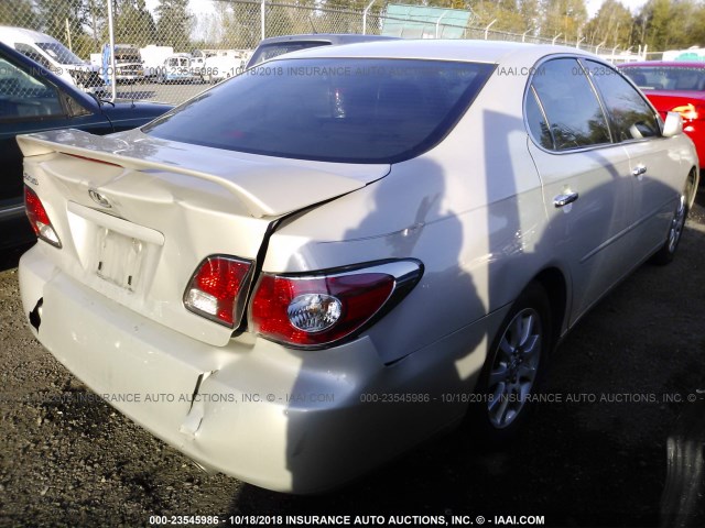 JTHBF30G620043068 - 2002 LEXUS ES 300 GOLD photo 4