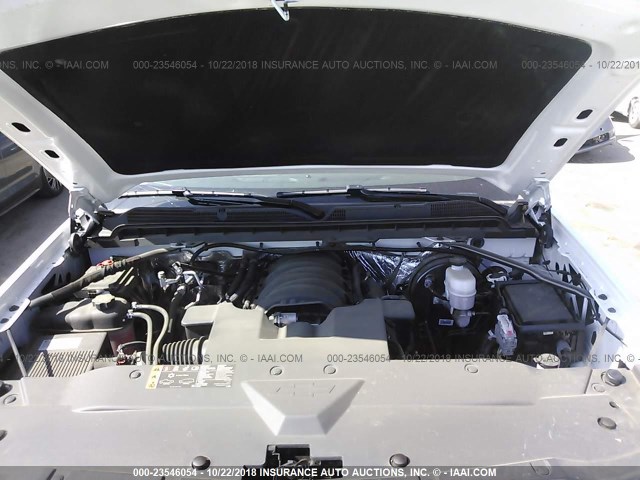 3GCPCREC5HG490102 - 2017 CHEVROLET SILVERADO C1500 LT WHITE photo 10