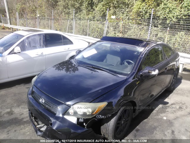 JTKDE167980231593 - 2008 TOYOTA SCION TC შავი ფოტო 6