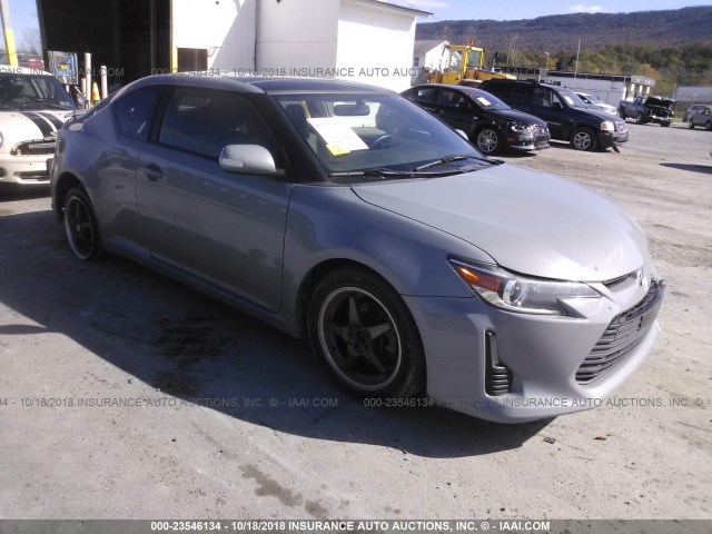 JTKJF5C77E3077360 - 2014 TOYOTA SCION TC 灰色 照片 1