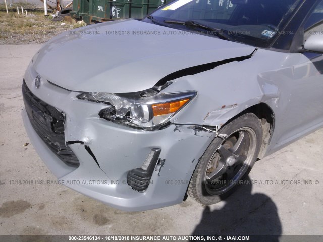 JTKJF5C77E3077360 - 2014 TOYOTA SCION TC 灰色 照片 6