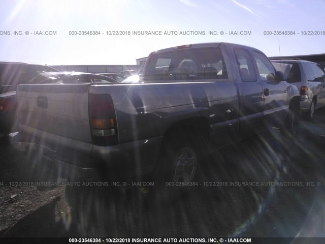 2GCEC19W421410284 - 2002 CHEVROLET SILVERADO C1500 SILVER photo 4