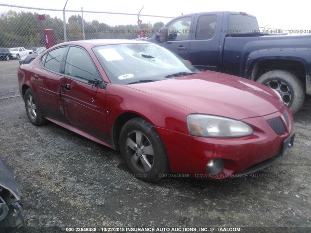 2G2WP552871184037 - 2007 PONTIAC GRAND PRIX RED photo 1