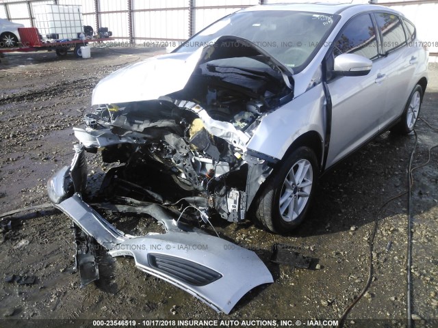 1FADP3K28FL299361 - 2015 FORD FOCUS SE SILVER photo 6