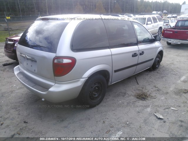 1A4GJ45R07B118147 - 2007 CHRYSLER TOWN & COUNTRY LX GRAY photo 4