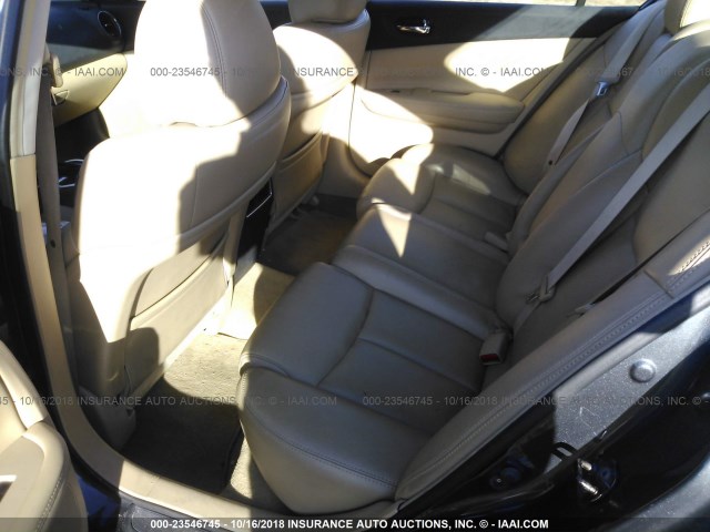 1N4AA5AP9AC860396 - 2010 NISSAN MAXIMA S/SV GRAY photo 8