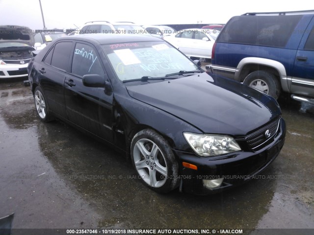 JTHBD192820041260 - 2002 LEXUS IS 300 BLACK photo 1