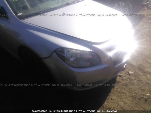 1G1ZB5EB8AF223886 - 2010 CHEVROLET MALIBU LS 银色 照片 6