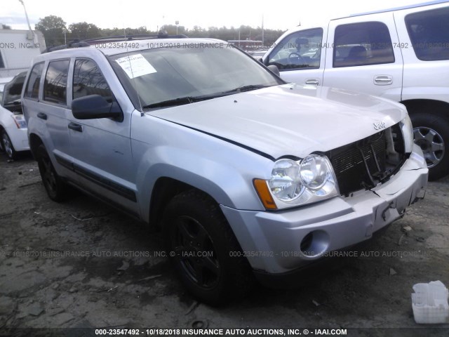 1J4GR48K35C707787 - 2005 JEEP GRAND CHEROKEE LAREDO/COLUMBIA/FREEDOM 银色 照片 1