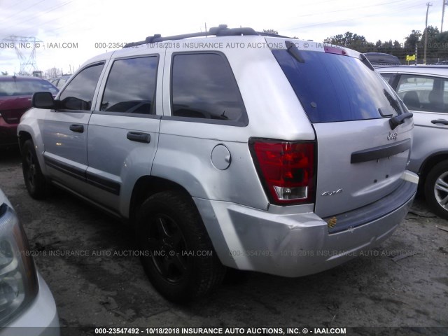 1J4GR48K35C707787 - 2005 JEEP GRAND CHEROKEE LAREDO/COLUMBIA/FREEDOM 银色 照片 3