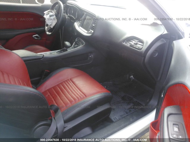 2C3CDZFJ8GH297048 - 2016 DODGE CHALLENGER R/T SCAT PACK WHITE photo 5