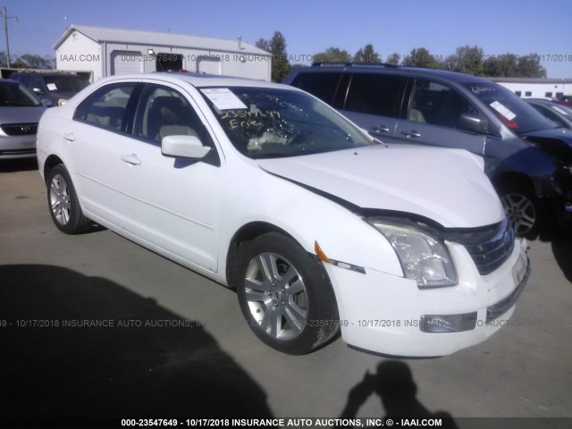 3FAHP08117R159802 - 2007 FORD FUSION SEL WHITE photo 1